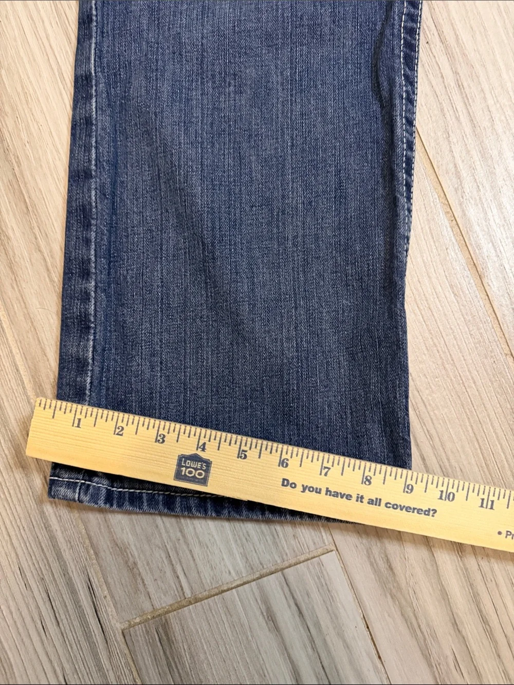 Ariat Men's Blue Bootcut Jeans with Subtle Fade